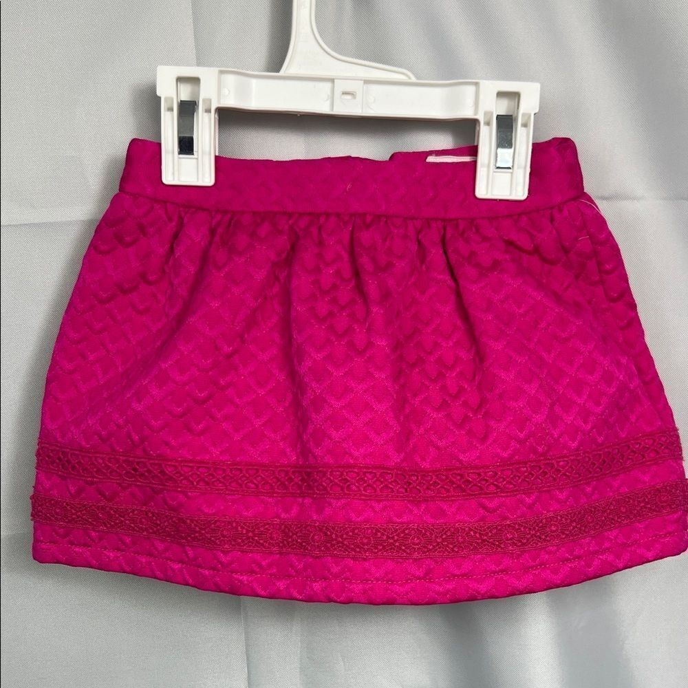 Gosh Fuchsia pink quilted skirt size 18 months